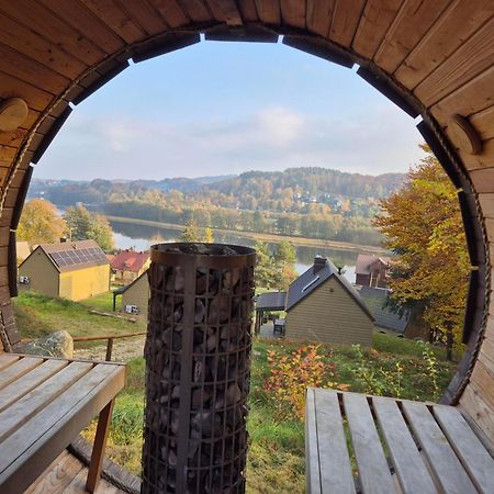 Ostrzycki Las Domki Nad Jeziorem -Balia-Sauna-Prywatny Pomost Pierszczewo Exteriér fotografie
