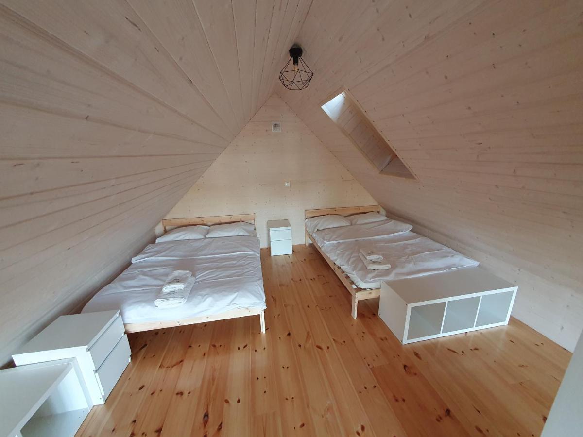 Ostrzycki Las Domki Nad Jeziorem -Balia-Sauna-Prywatny Pomost Pierszczewo Exteriér fotografie
