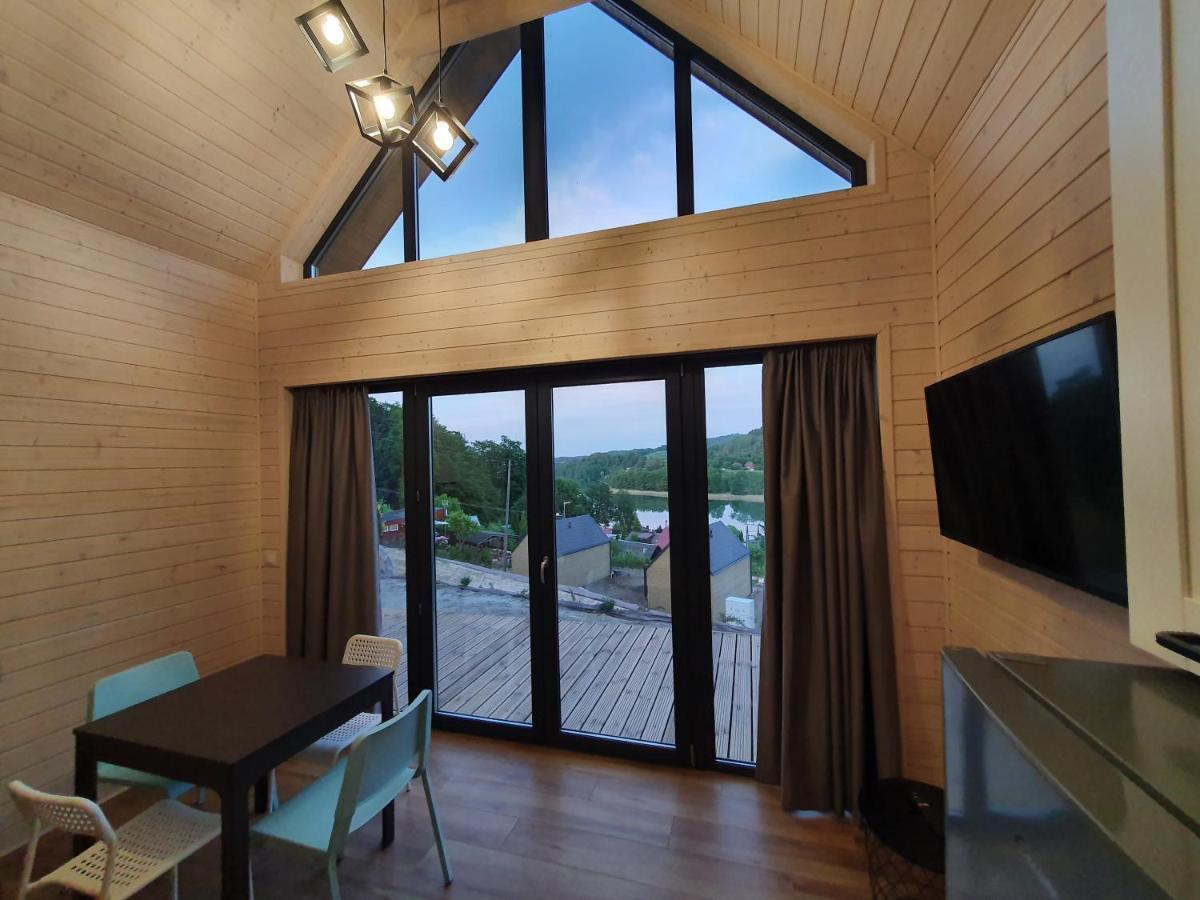Ostrzycki Las Domki Nad Jeziorem -Balia-Sauna-Prywatny Pomost Pierszczewo Exteriér fotografie