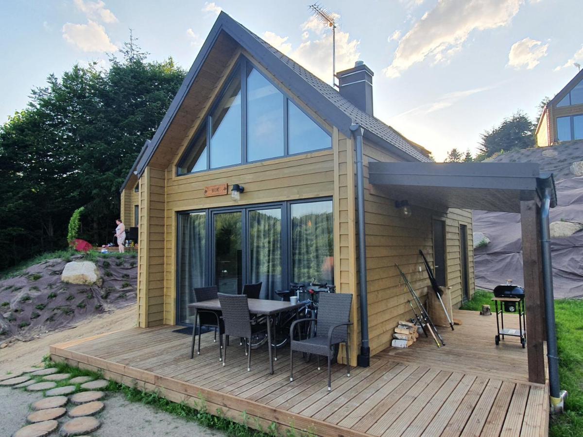 Ostrzycki Las Domki Nad Jeziorem -Balia-Sauna-Prywatny Pomost Pierszczewo Exteriér fotografie