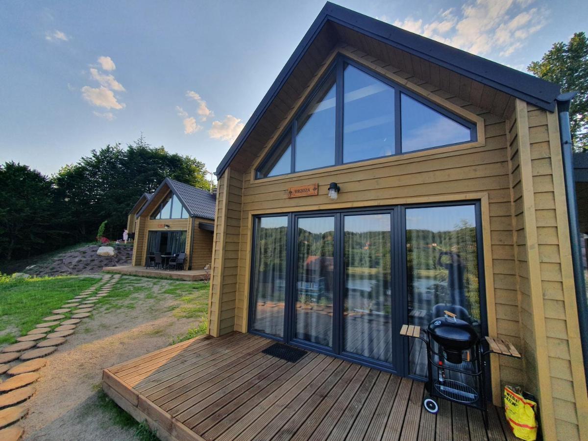 Ostrzycki Las Domki Nad Jeziorem -Balia-Sauna-Prywatny Pomost Pierszczewo Exteriér fotografie
