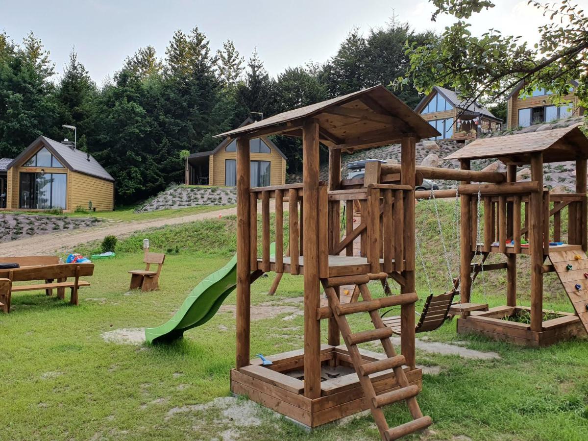 Ostrzycki Las Domki Nad Jeziorem -Balia-Sauna-Prywatny Pomost Pierszczewo Exteriér fotografie