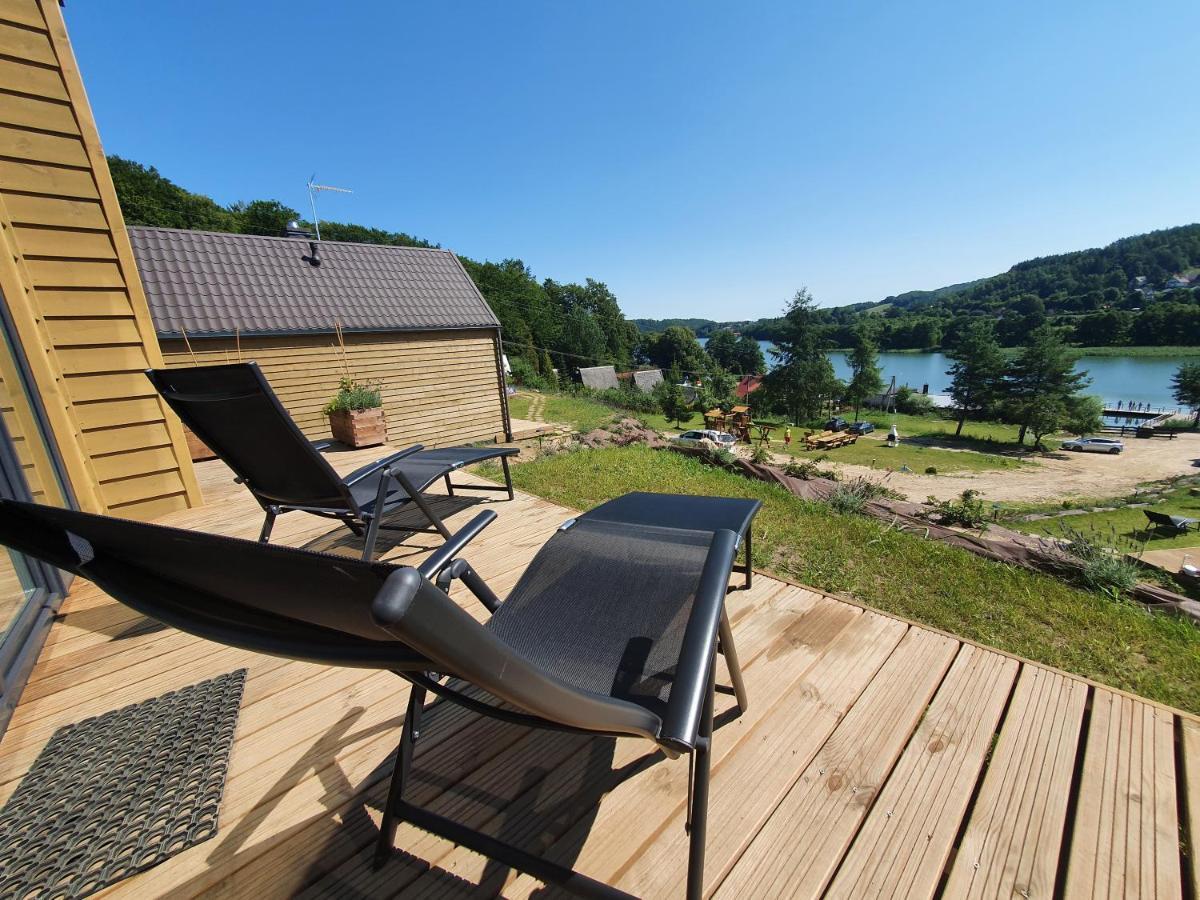 Ostrzycki Las Domki Nad Jeziorem -Balia-Sauna-Prywatny Pomost Pierszczewo Exteriér fotografie