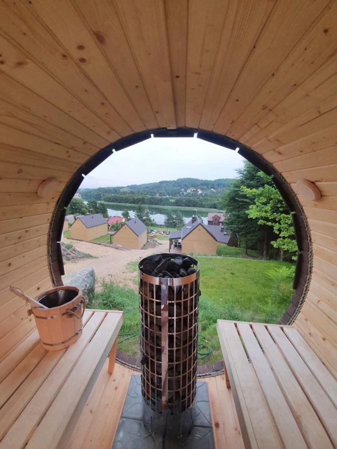 Ostrzycki Las Domki Nad Jeziorem -Balia-Sauna-Prywatny Pomost Pierszczewo Exteriér fotografie