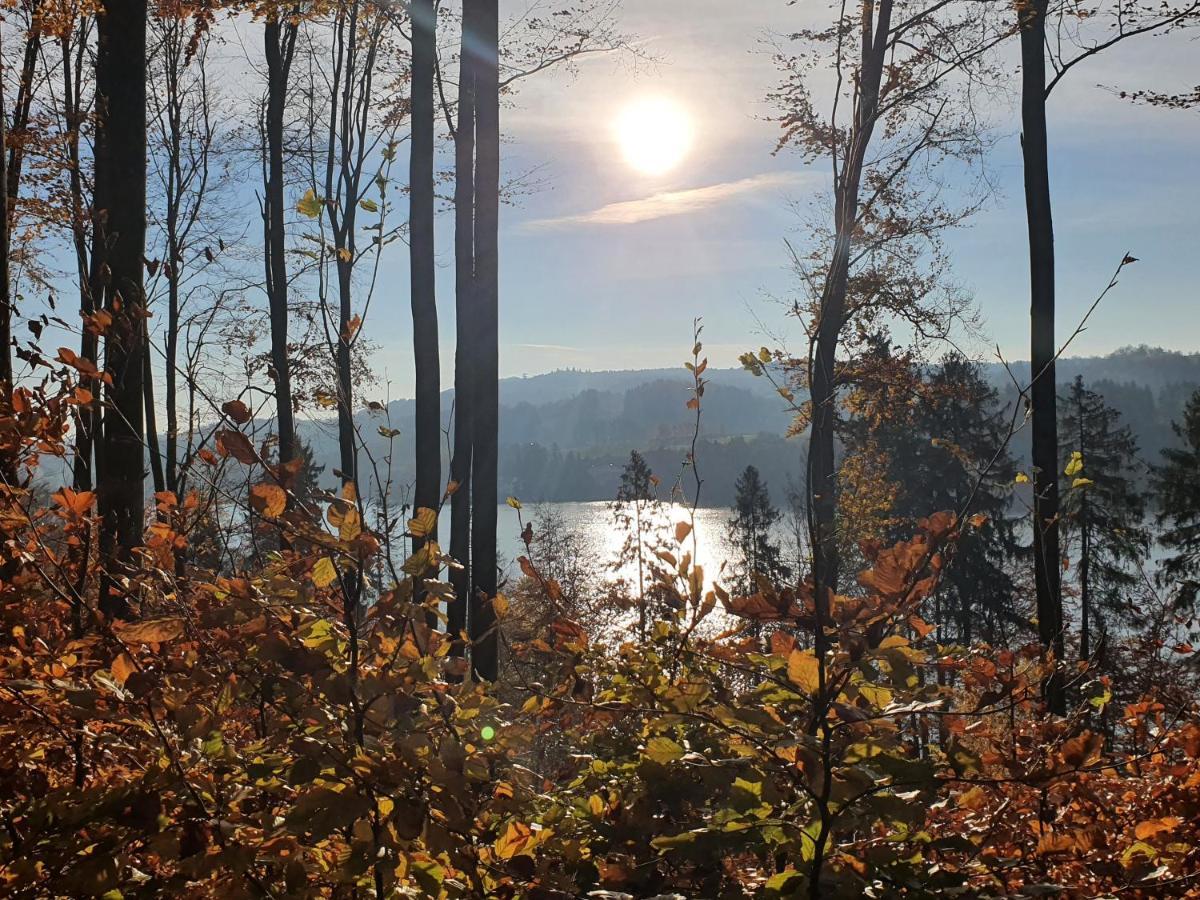 Ostrzycki Las Domki Nad Jeziorem -Balia-Sauna-Prywatny Pomost Pierszczewo Exteriér fotografie