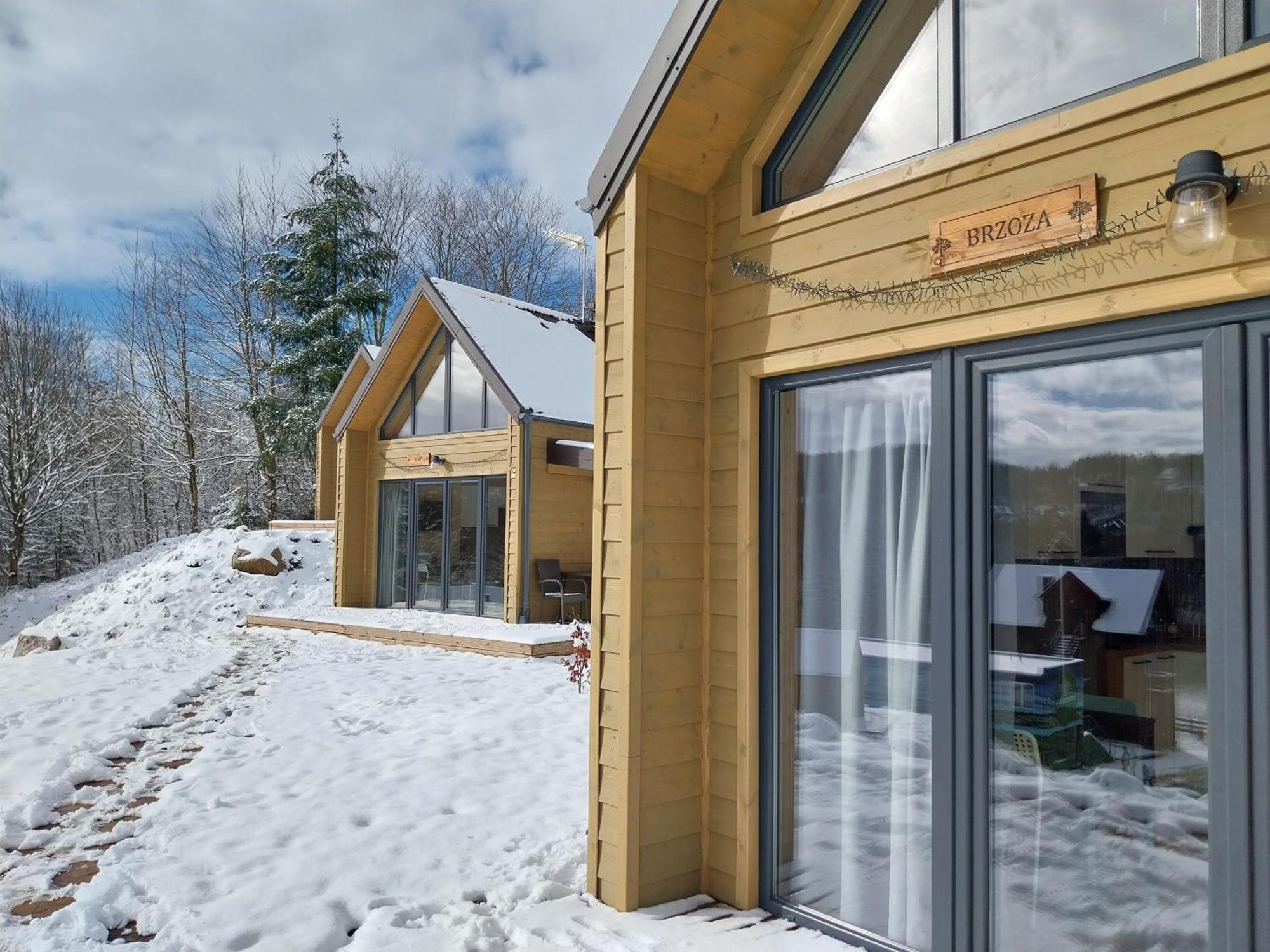 Ostrzycki Las Domki Nad Jeziorem -Balia-Sauna-Prywatny Pomost Pierszczewo Exteriér fotografie