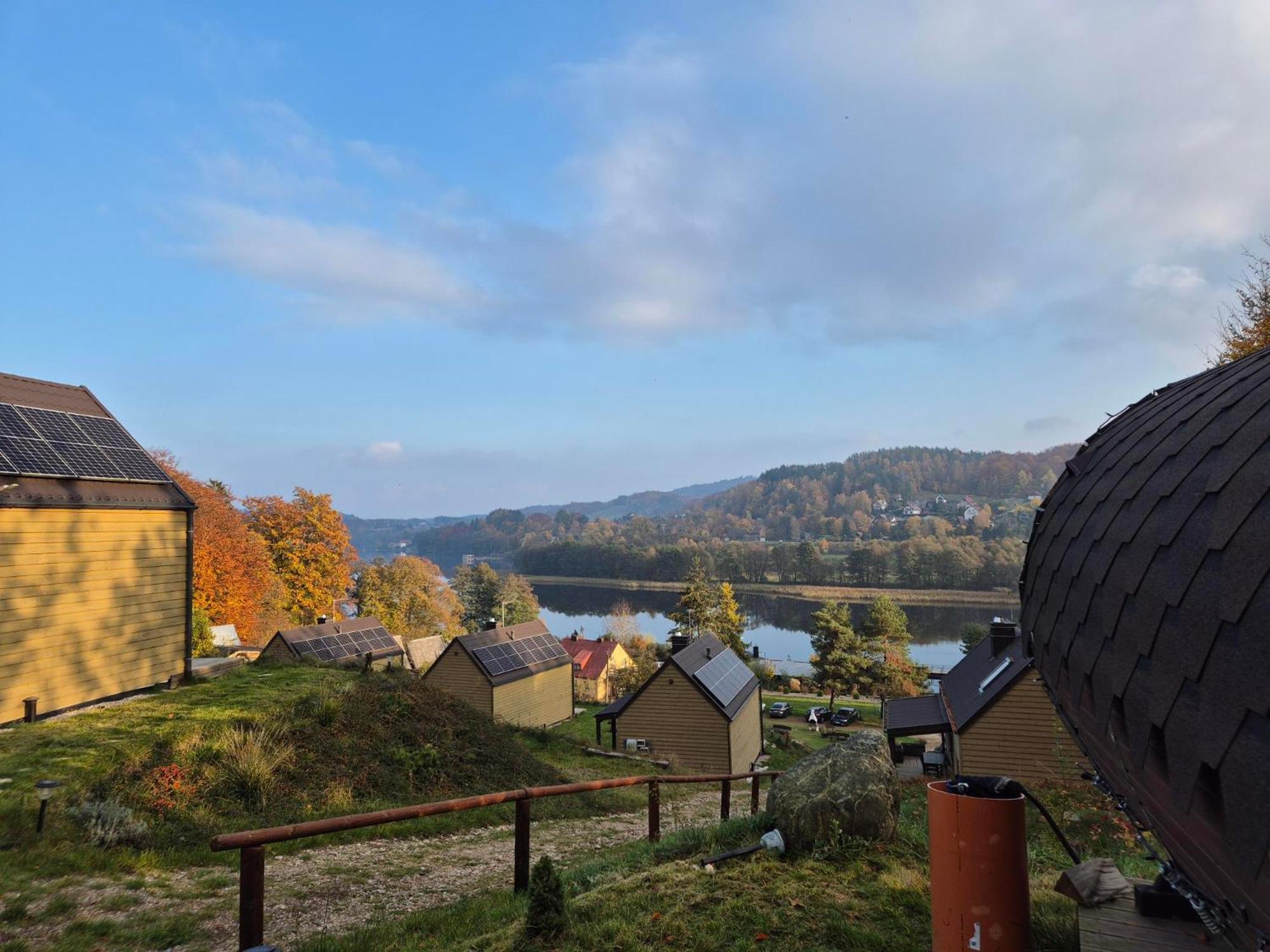 Ostrzycki Las Domki Nad Jeziorem -Balia-Sauna-Prywatny Pomost Pierszczewo Exteriér fotografie